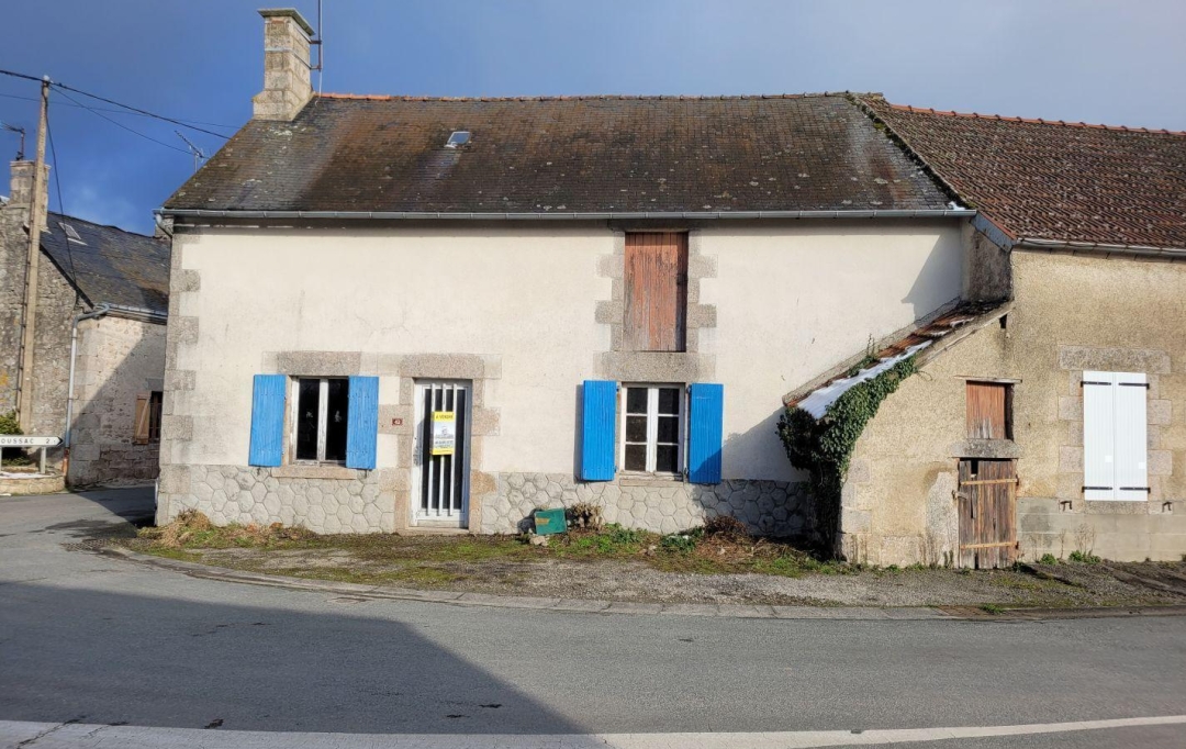 BOUSSAC IMMOBILIER : Maison / Villa | SAINT-SILVAIN-BAS-LE-ROC (23600) | 54 m2 | 24 000 € 