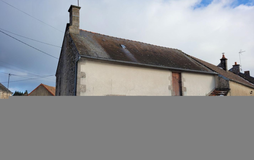 BOUSSAC IMMOBILIER : Maison / Villa | SAINT-SILVAIN-BAS-LE-ROC (23600) | 54 m2 | 19 000 € 