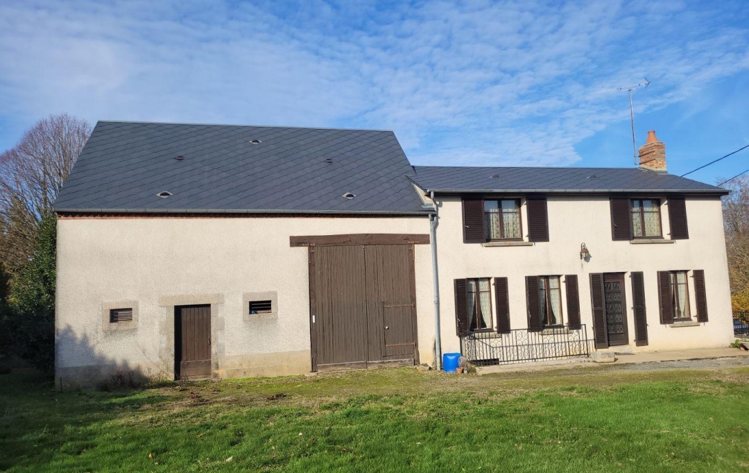 BOUSSAC IMMOBILIER : Maison / Villa | SAINT-PRIEST-LA-MARCHE (18370) | 100 m2 | 93 500 € 